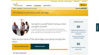 Workplace Pensions and Savings | Sun Life Financial
