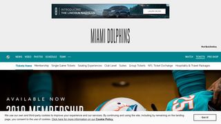 Tickets - Miami Dolphins