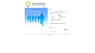 Welcome to SUN GROUP Intranet Service Log In First Time Logging in ...