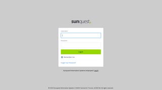 Login | Sunquest User Network (SUN) - Sunquest Information Systems