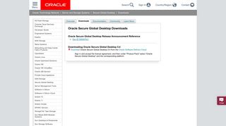 Secure Global Desktop - Oracle