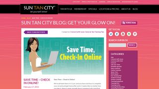 Save Time – Check in Online! - Sun Tan City