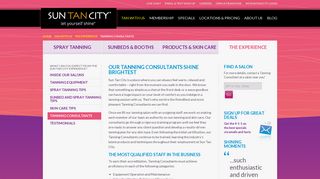 Tanning Consultants & Staff - Sun Tan City