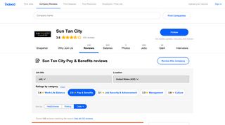 Working at Sun Tan City: 109 Reviews about Pay & Benefits | Indeed ...