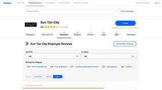 Working as a Tanning Consultant at Sun Tan City: Employee Reviews ...
