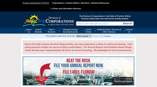 Division of Corporations - Florida Department of State