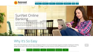 Get Started with SunNet | Suncoast Credit Union