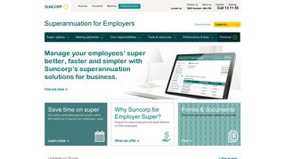 Employers Superannuation - Super For Business - Suncorp