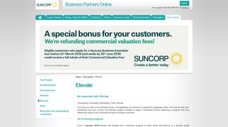 Elevate | Business Partners Online - Suncorp's