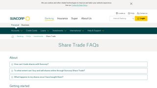 Share Trade - Suncorp
