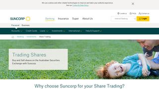 Share Trading | Investments | Suncorp Bank