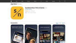 Sundance Now: Films & Series on the App Store - iTunes - Apple