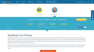 Sundaram Car Finance - EMI Calculator, Eligibility & Interest Rate
