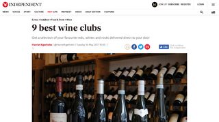 9 best wine clubs | The Independent