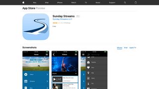 Sunday Streams on the App Store - iTunes - Apple