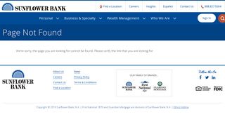 Sunflower Bank | Enroll Now » Sunflower Bank