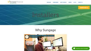 Installers | Sungage Financial