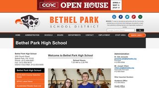 Bethel Park High School - Bethel Park School District