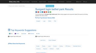 Sungard login bethel park Results For Websites Listing - SiteLinks.Info