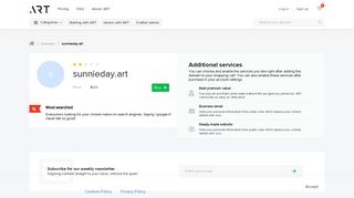 sunnieday is available for purchase — premium.get.art
