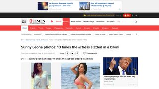 Sunny Leone photos: 10 hot & sexy bikini pictures of Sunny Leone | 10 ...