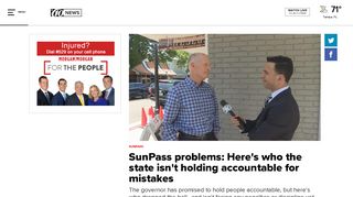 SunPass problems: Here's who the state isn't holding accountable for ...