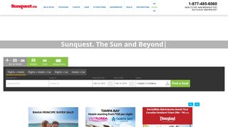 Sunquest Vacation Packages | Flight & Hotel Deals | Sunquest.ca!