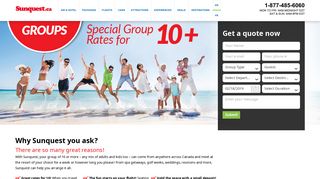 Sunquest - Travel Deals on Vacation Packages - Groups