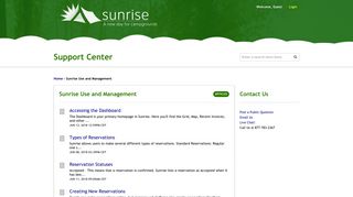 Campground Automation | Sunrise Use and Management