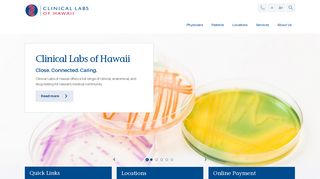 Clinical Labs of Hawaii | Welcome