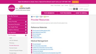 Provider Resources | Ambetter from Sunshine Health