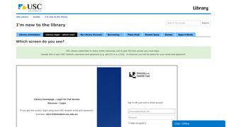 Library login - which one? - I'm new to the library - Guides at University ...