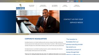 Sunstates Security Company Raleigh NC | Inquiries