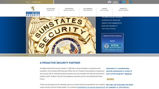 Complete Professional Security Services | Sunstates Security, LLC