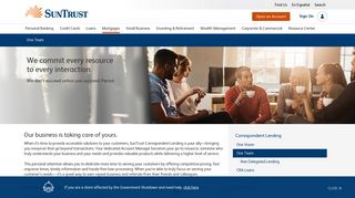 One Team | SunTrust Correspondent Lending - SunTrust Bank