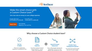 SunTrust Private Student Loans - SunTrust Bank