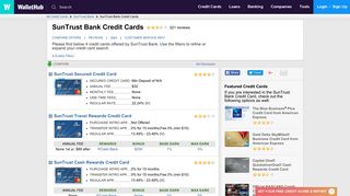 SunTrust Bank Credit Cards: Reviews, Latest Offers, Q&A, Customer ...