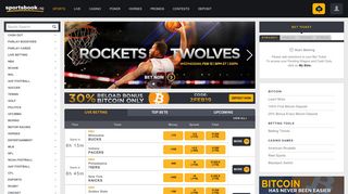 Online Super Bowl Betting and Online Sports Betting at Sportsbook