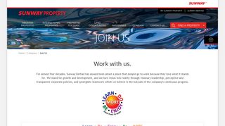 Join Us - Company | Sunway Property