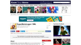 SuperMarioLogan / SML | Know Your Meme