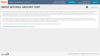 About Mitchell Grocery Corp - talentReef Applicant Portal