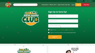 The Giant Super Savers Club Membership - Giant