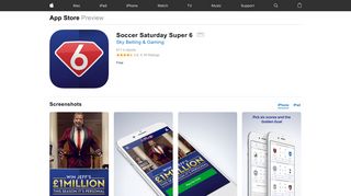Soccer Saturday Super 6 on the App Store - iTunes - Apple