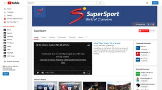 SuperSport - YouTube