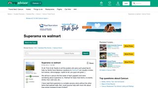 Superama vs walmart - Cancun Forum - TripAdvisor
