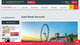 Super Break offers| Boundless by CSMA