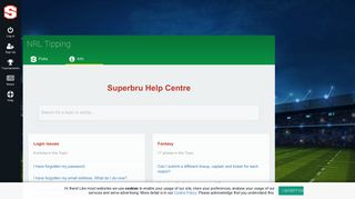 Superbru - NRL tipping - free - Help Centre