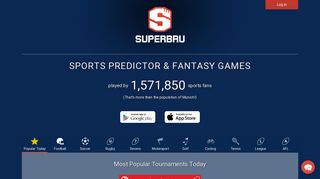 Superbru - Sports Predictor & Fantasy Games