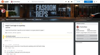 Help?! Cant login to superbuy : FashionReps - Reddit