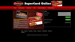 Shakey's Supercard Online